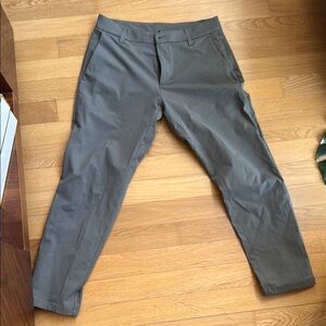 Men's Green / Gray Commission Pants
